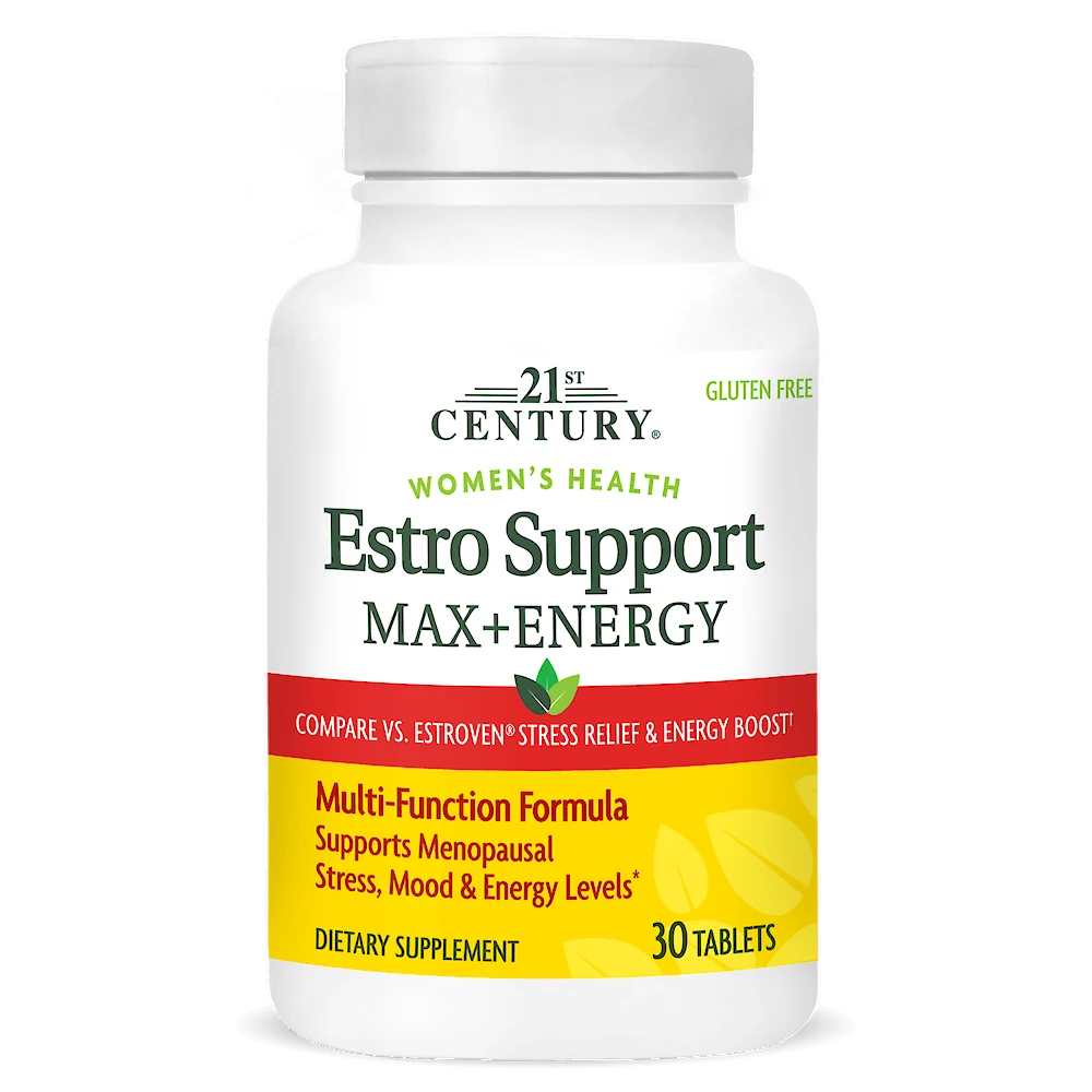 21st Century Estro Support Max + Energy 30 Tabs