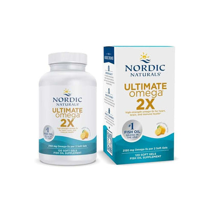 Nordic Naturals Ultimate Omega 2 X, Lemon Flavor