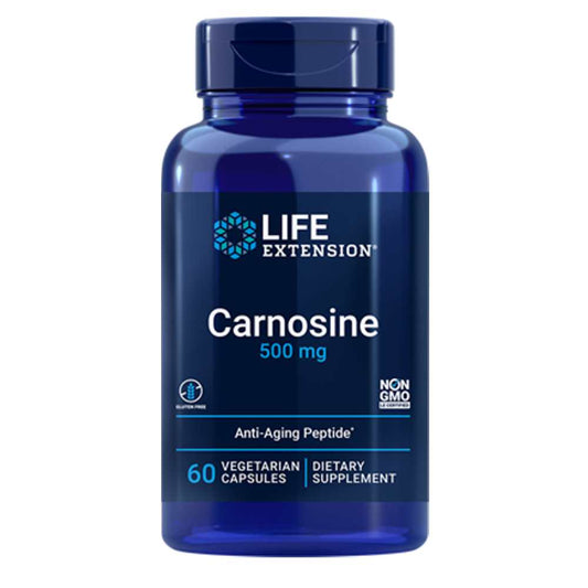 Life Extension Carnosine 500 Mg – 60 Vegetarian Capsules