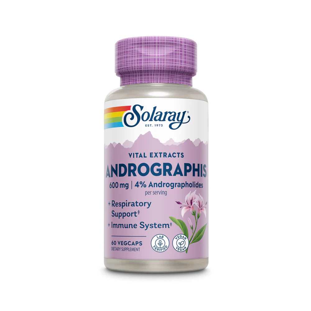 Solaray Andrographis Extract 600mg 60 Caps