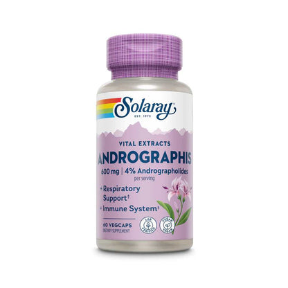 Solaray Andrographis Extract 600mg 60 Caps