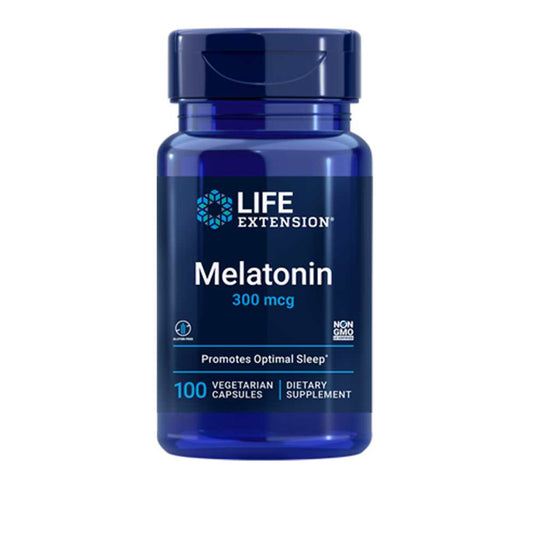 Life Extension Melatonin 300 Mcg, 100 Vegetarian Capsules