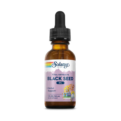 Solaray Cold Pressed Black Seed 7% Thymoquinone 30 Ml