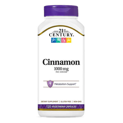 21st Century Cinnamon 1000 Mg 120 Caps