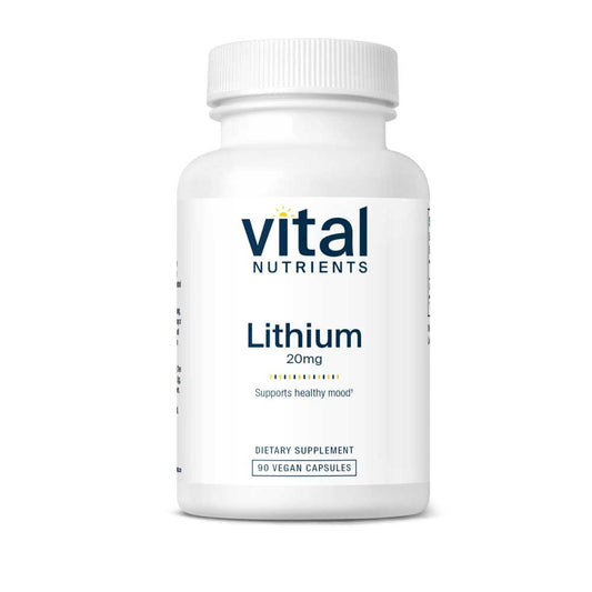 Vital Nutrients Lithium 90 Caps