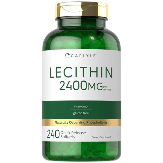Carlyle Nutritionals Lecithin 2400mg per serving | 240 Softgels