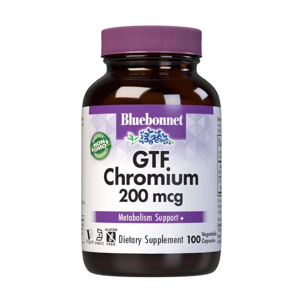 Bluebonnet Nutrition Gtf Chromium 200 Mcg 100 Caps
