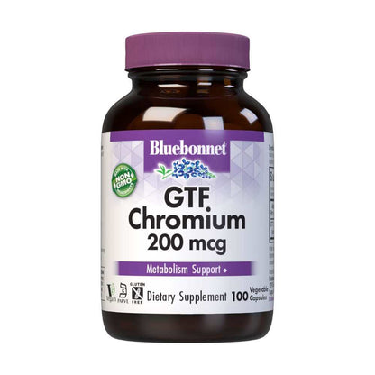 Bluebonnet Nutrition Gtf Chromium 200 Mcg 100 Caps