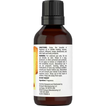 Horbäach Warm Vanilla Sugar Fragrance Oil | 1oz Liquid