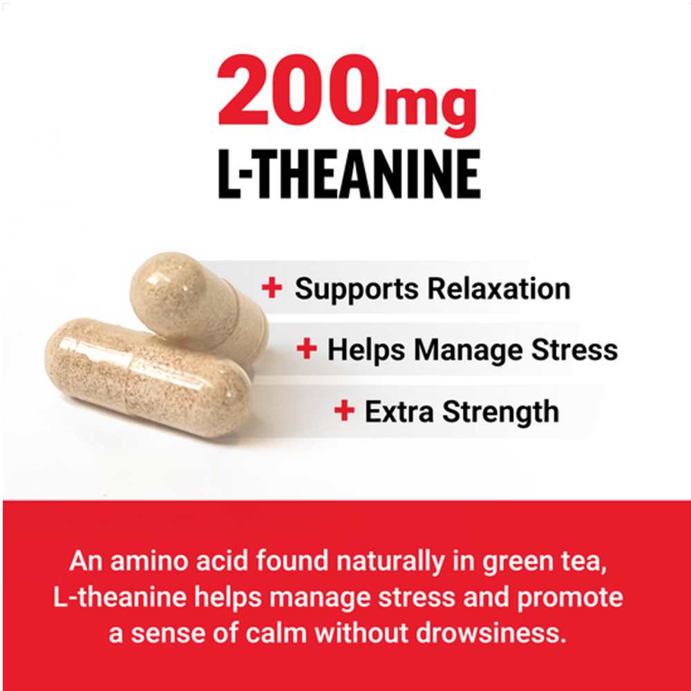 Force Factor L-Theanine – 60 Capsules