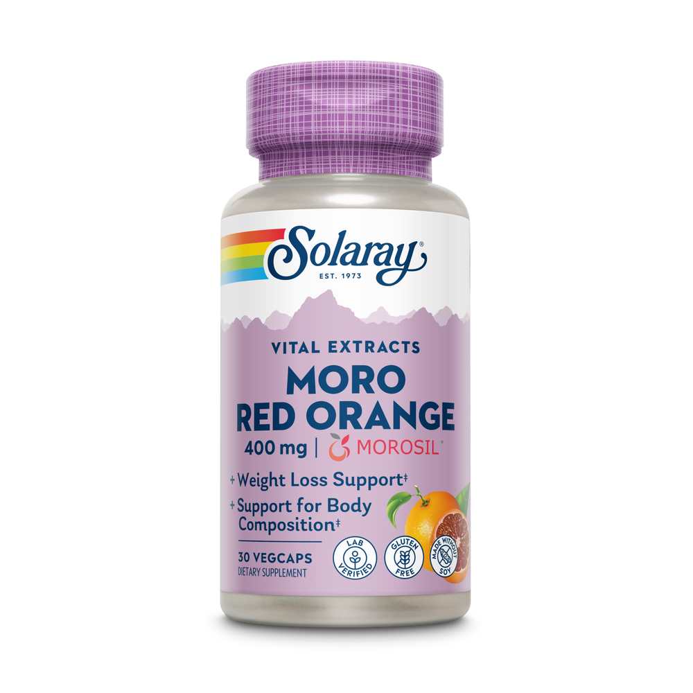 Solaray Moro Red Orange Extract Morosil 30 Caps