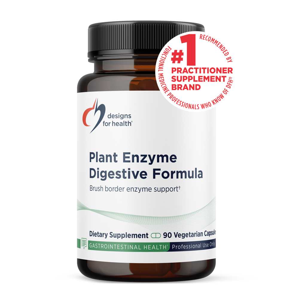 Designs for Health Plant Enzyme Digestive Formula 90 Caps