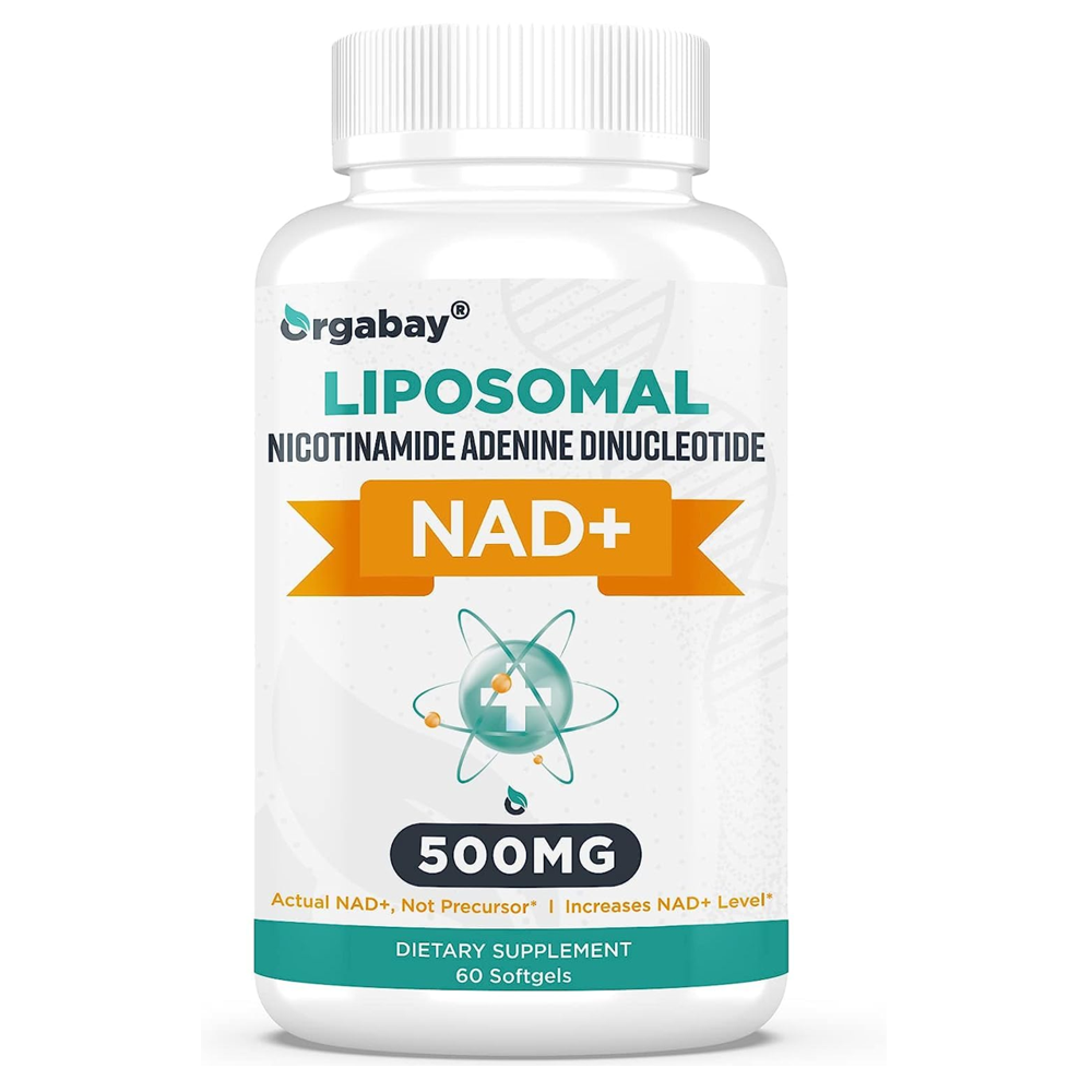 Orgabay Liposomal NAD+ 500 mg Supplement-Boost NAD+