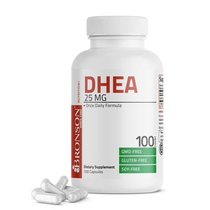 Bronson Vitamins Dhea - 25 Mg 100 Caps