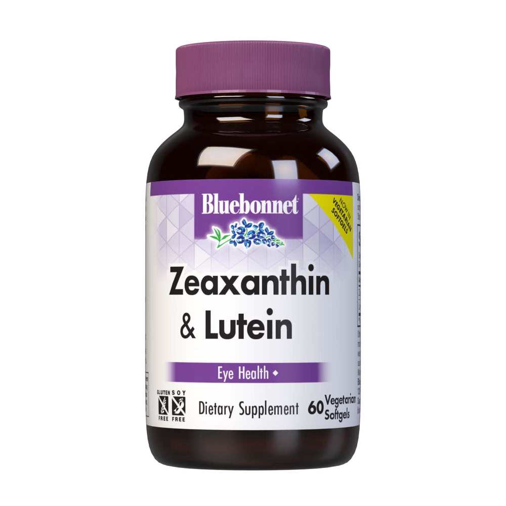 Bluebonnet Nutrition Zeaxanthin & Lutein 60 Softgels