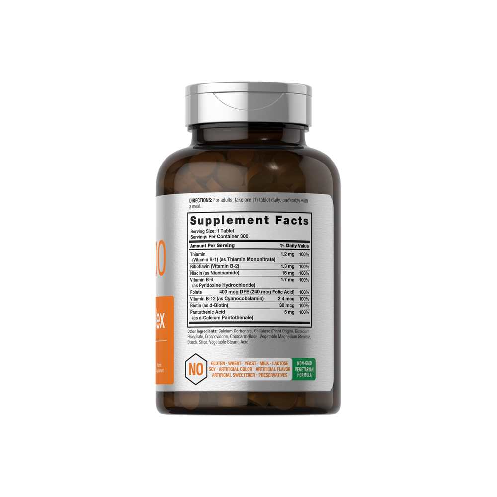 Horbäach Vitamin B-100 Complex | 300 Tablets