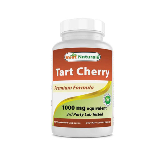 Best Naturals Tart Cherry 1000 mg 60 Vegetarian Capsules