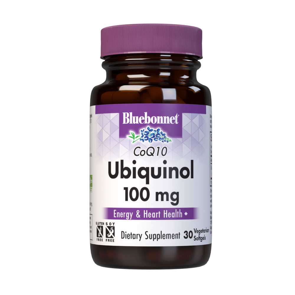 Bluebonnet Nutrition Cellular Active Coq10 Ubiquinol 100 Mg 30 Softgels