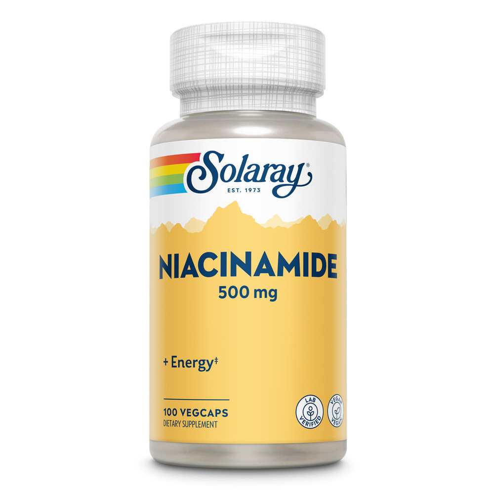 Solaray Niacinamide 500mg 100 Caps