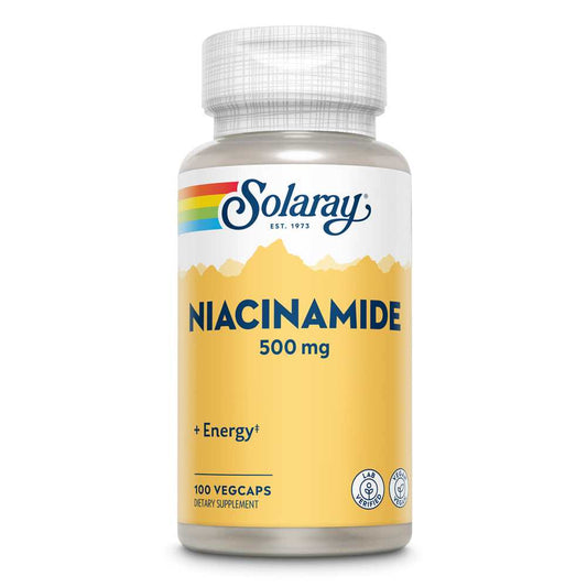 Solaray Niacinamide 500mg 100 Caps