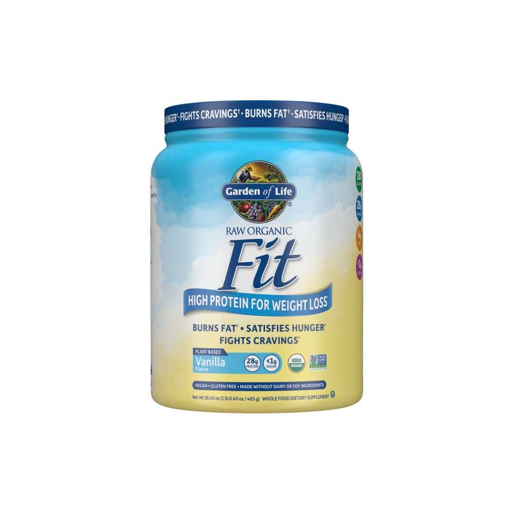 Garden of Life Raw Organic Fit Vanilla Powder 465g