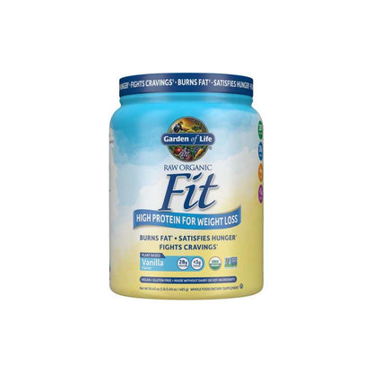 Garden of Life Raw Organic Fit Vanilla Powder 465g
