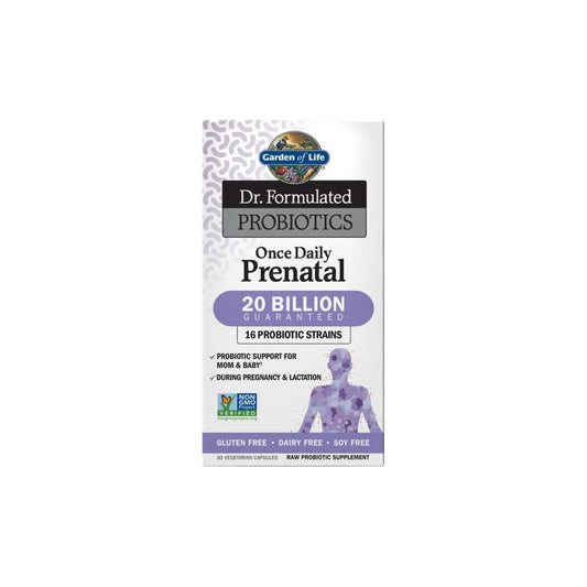 Garden of Life Dr. Formulated Probiotics Once Daily Prenatal Cooler 30 Capsules