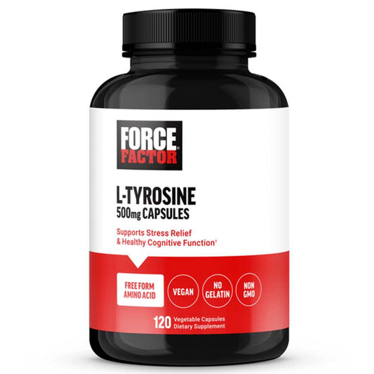 Force Factor L-Tyrosine – 120 Capsules