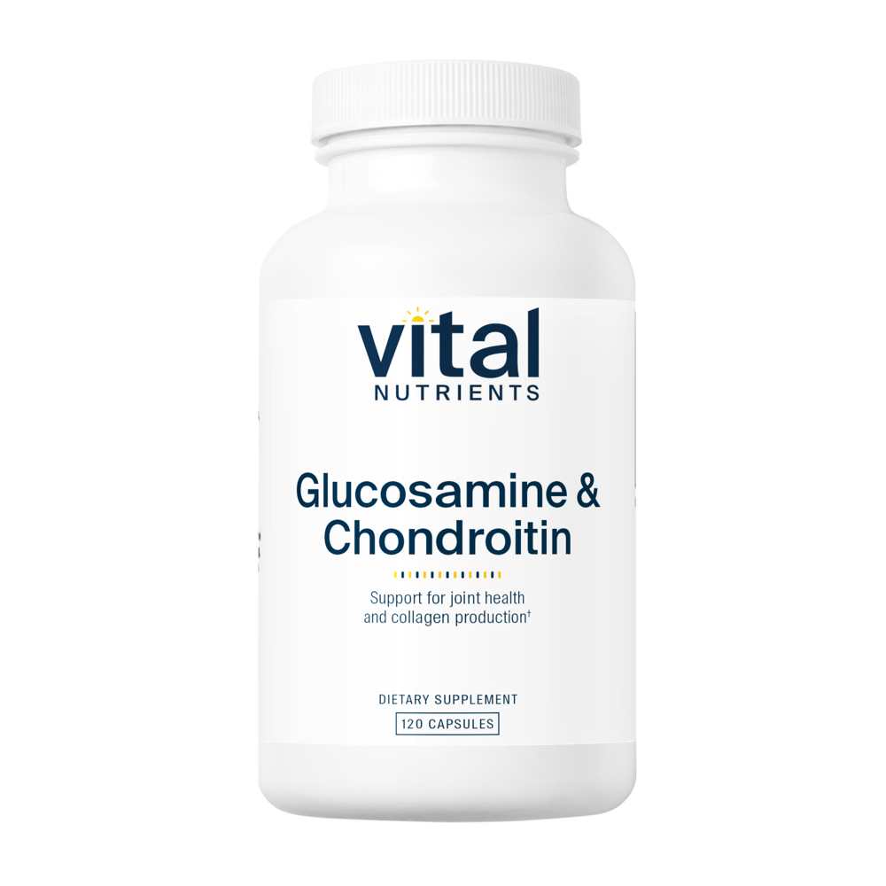 Vital Nutrients Glucosamine & Chondroitin 120 Caps