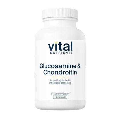 Vital Nutrients Glucosamine & Chondroitin 120 Caps