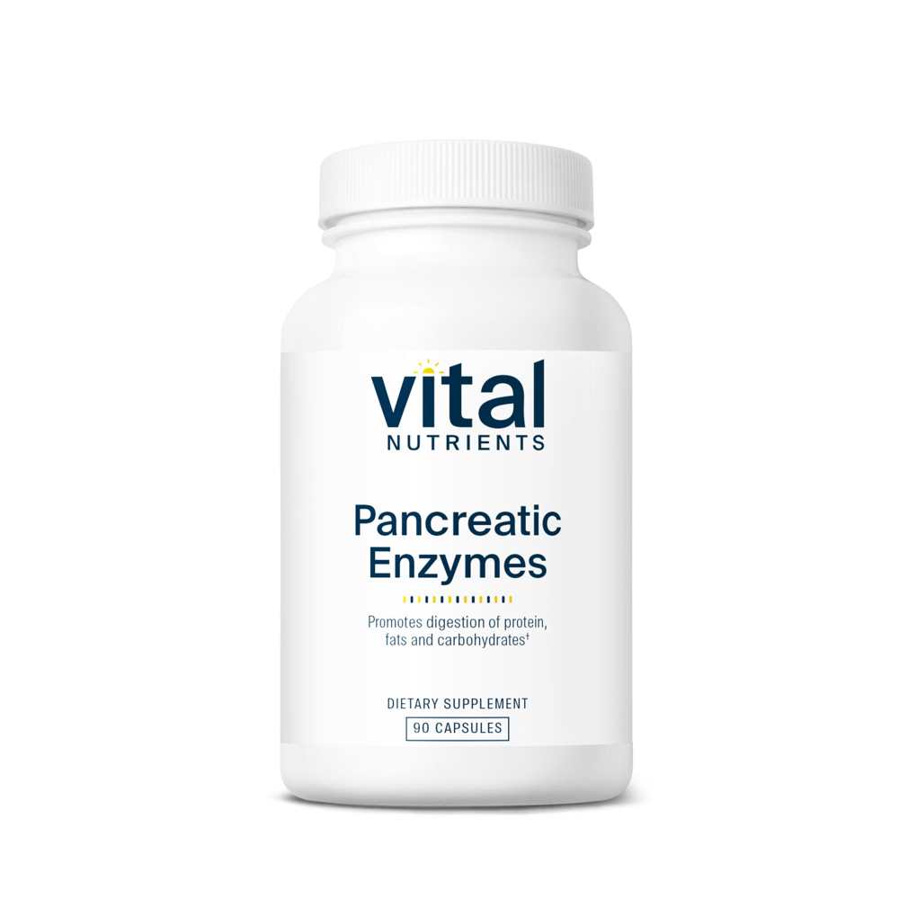 Vital Nutrients Pancreatic Enzymes 90 Caps