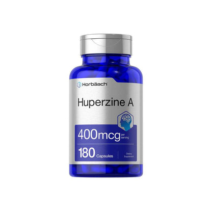 Horbäach Huperzine a 400mcg per Serving | 180 Capsules