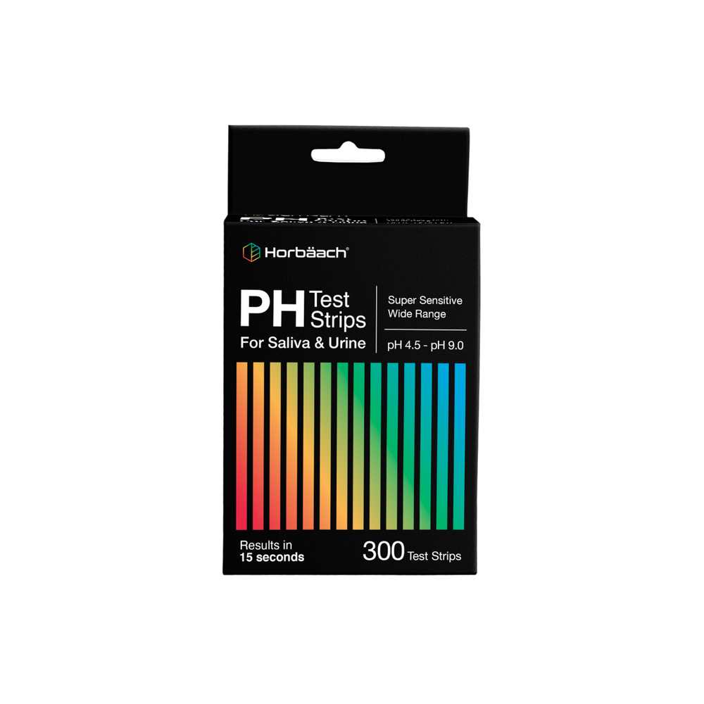 Horbäach Ph Test Strips | 300 Count