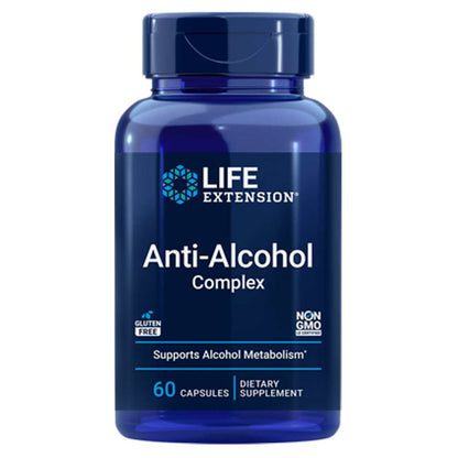 Life Extension Anti-Alcohol Hepato Protection Complex – 60 Capsules