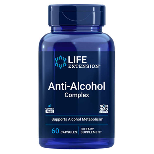 Life Extension Anti-Alcohol Hepato Protection Complex – 60 Capsules