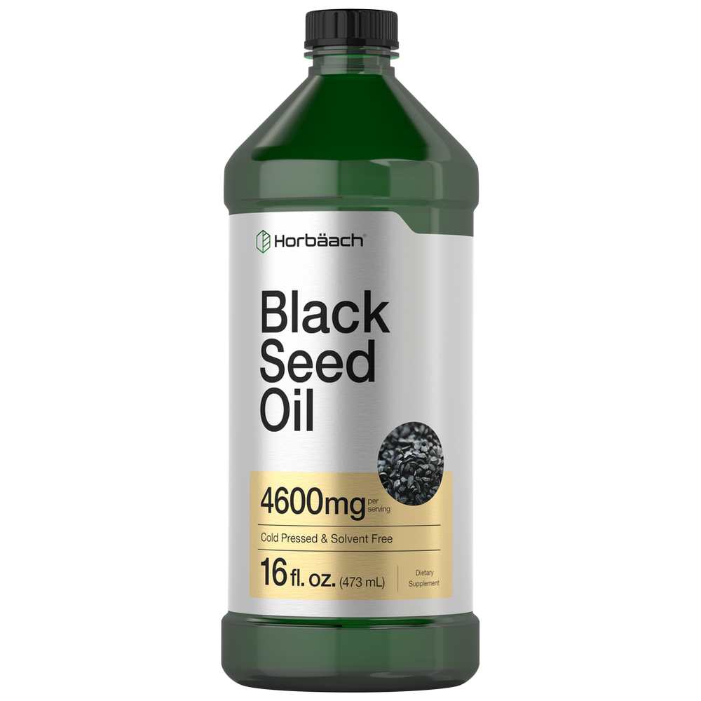 Horbäach Black Seed Oil 4600mg per Serving | 16oz Liquid