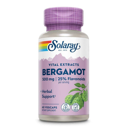 Solaray Bergamot Extract 500mg 60 Caps