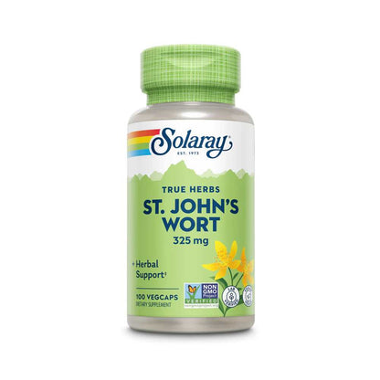 Solaray St. John's Wort Aerial 325mg 100 Caps