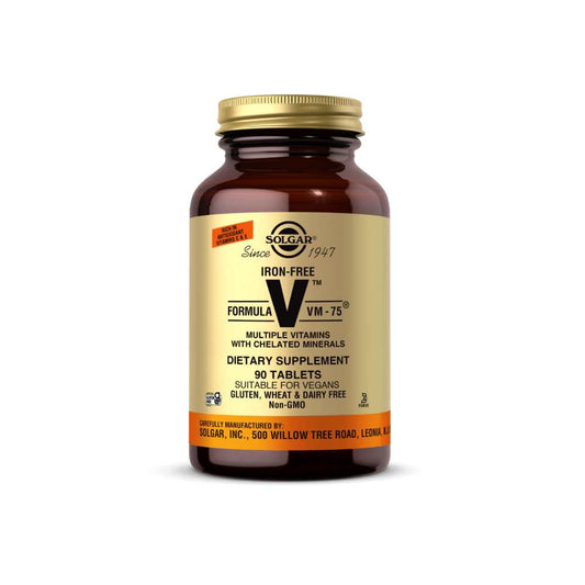 Solgar Iron-Free Formula Vm-75® 90 Tablets