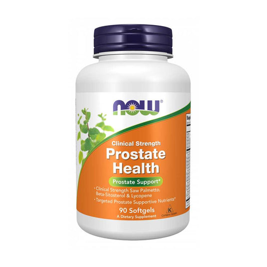 Now Foods Clinical Strength Prostate Health – Saw Palmetto, Beta-Sitosterol & Lycopene – 90 Softgels