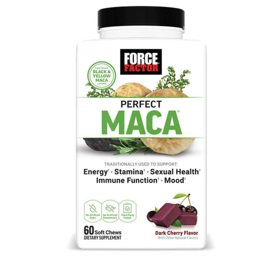 Force Factor Perfect Maca – 60 Soft Chews