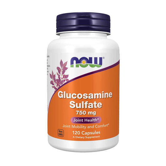 Now Foods Glucosamine Sulfate 750 Mg – Joint Health Support – 120 Capsules