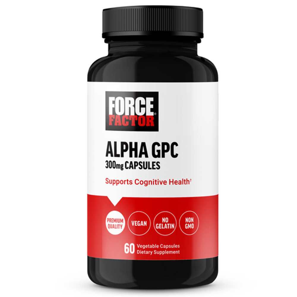 Force Factor Alpha Gpc – 60 Capsules