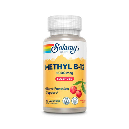 Solaray Methyl B-12 - Cherry 60 Lozenges