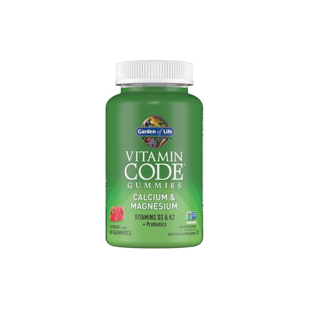 Garden of Life Vitamin Code Calcium & Magnesium 60 Gummies