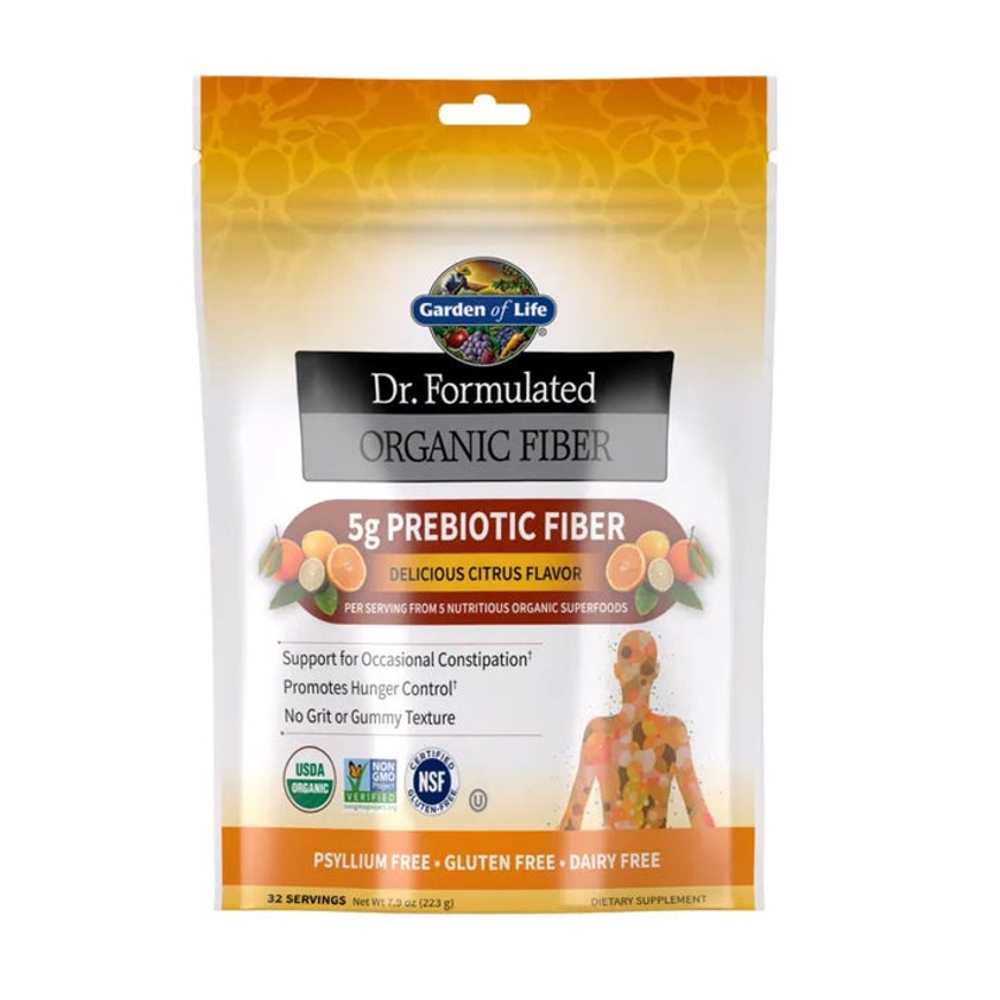 Garden of Life Dr. Formulated Organic Fiber Citrus 223g Powder