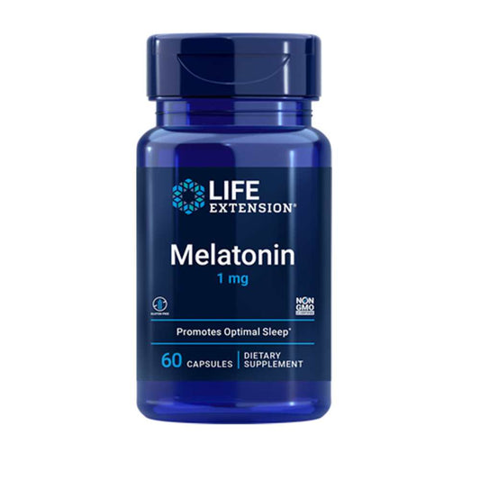Life Extension Melatonin 1 Mg, 60 Capsules