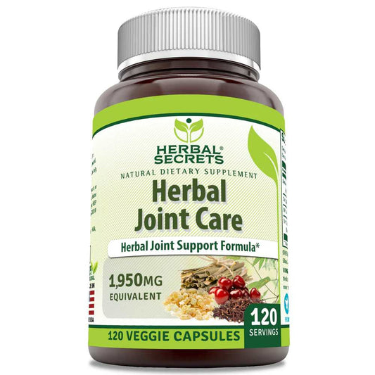 Herbal Secrets Herbal Joint Care 1950 Mg per Serving 120 Veggie Capsules