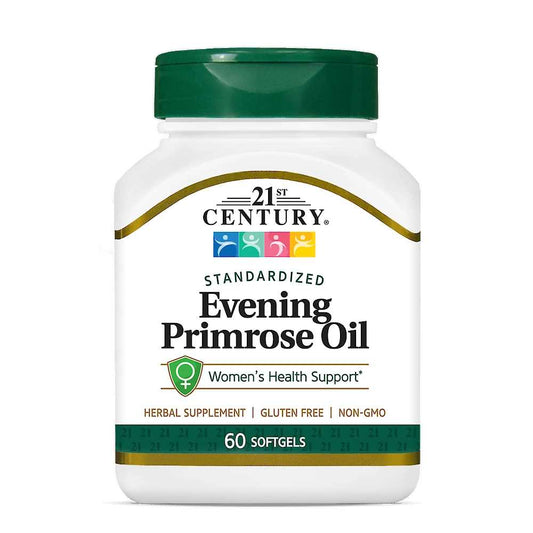 21st Century Evening Primrose Oil Standardized 60 Softgels
