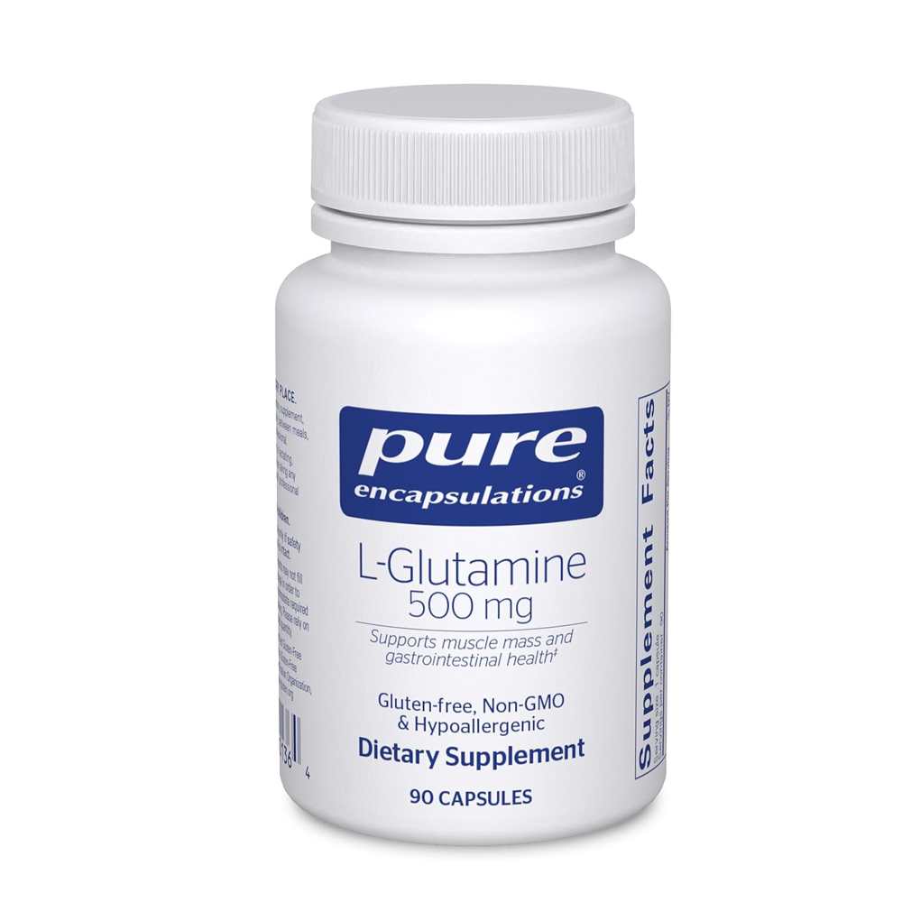 Pure Encapsulations L-Glutamine 500 Mg 90 Caps